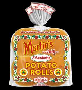 Martin's Sandwich Potato Rolls, 15 Oz, 8 Count