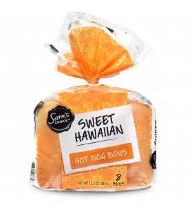 Sam's Choice Sweet Hawaiian Hot Dog Buns, 8 count, 13.5 oz