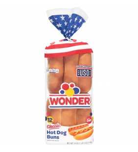 Wonder® Classic Hot Dog Buns 12 ct Bag