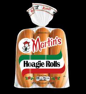 Martin's Hoagie Rolls, Made with Non-GMO Ingredients, Bag of 6
