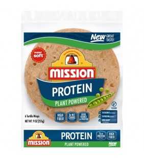 MISSION PROTEIN TORTILLA WRAP 6CT