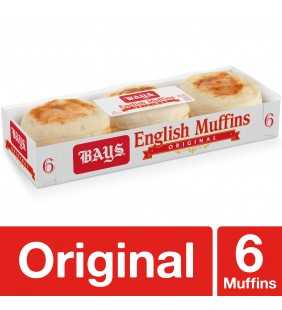 Bays Original English Muffins, 6 count, 12 oz
