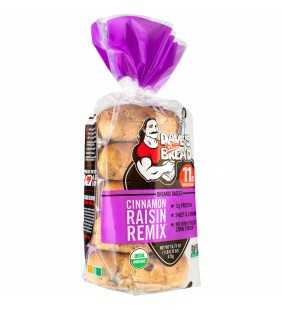 Dave's Killer Bread® Cinnamon Raisin Remix® Organic Bagels 16.75 oz. Bag