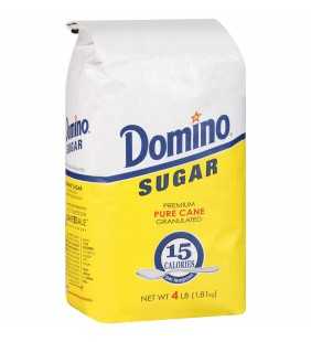 Domino Premium Sugar Cane Granulated Sugar 4 lb. Bag