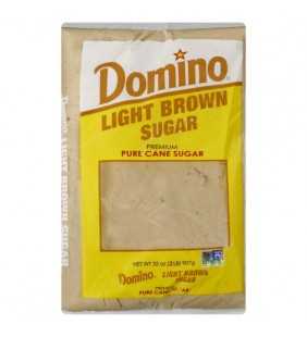 Domino Light Brown Cane Sugar, 2 Lb