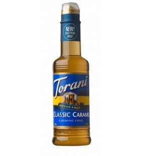 Torani Flavoring Syrup Sugar Free Caramel 12.7 Fluid Ounce Bottle