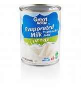 Great Value Fat Free Evaporated Milk 12 oz