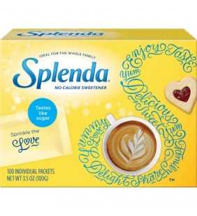 (100 Count) Splenda Sucralose Sweetener Packets