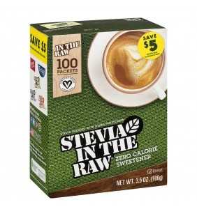 (100 Packets) Stevia in the Raw Zero Calorie Sweetener