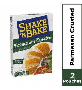 Kraft Shake 'N Bake Parmesan Crusted Seasoned Coating Mix, 2 ct - Pouches, 4.75 oz Box