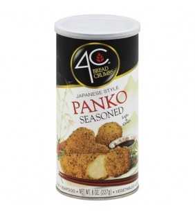 4CÂ® Japanese Style Seasoned Panko Bread Crumbs 8 oz. Canister