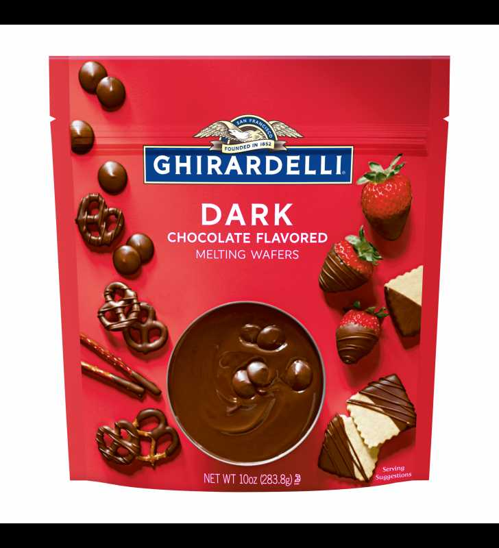 Ghirardelli Dark Chocolate Melting Wafers - 10 oz.