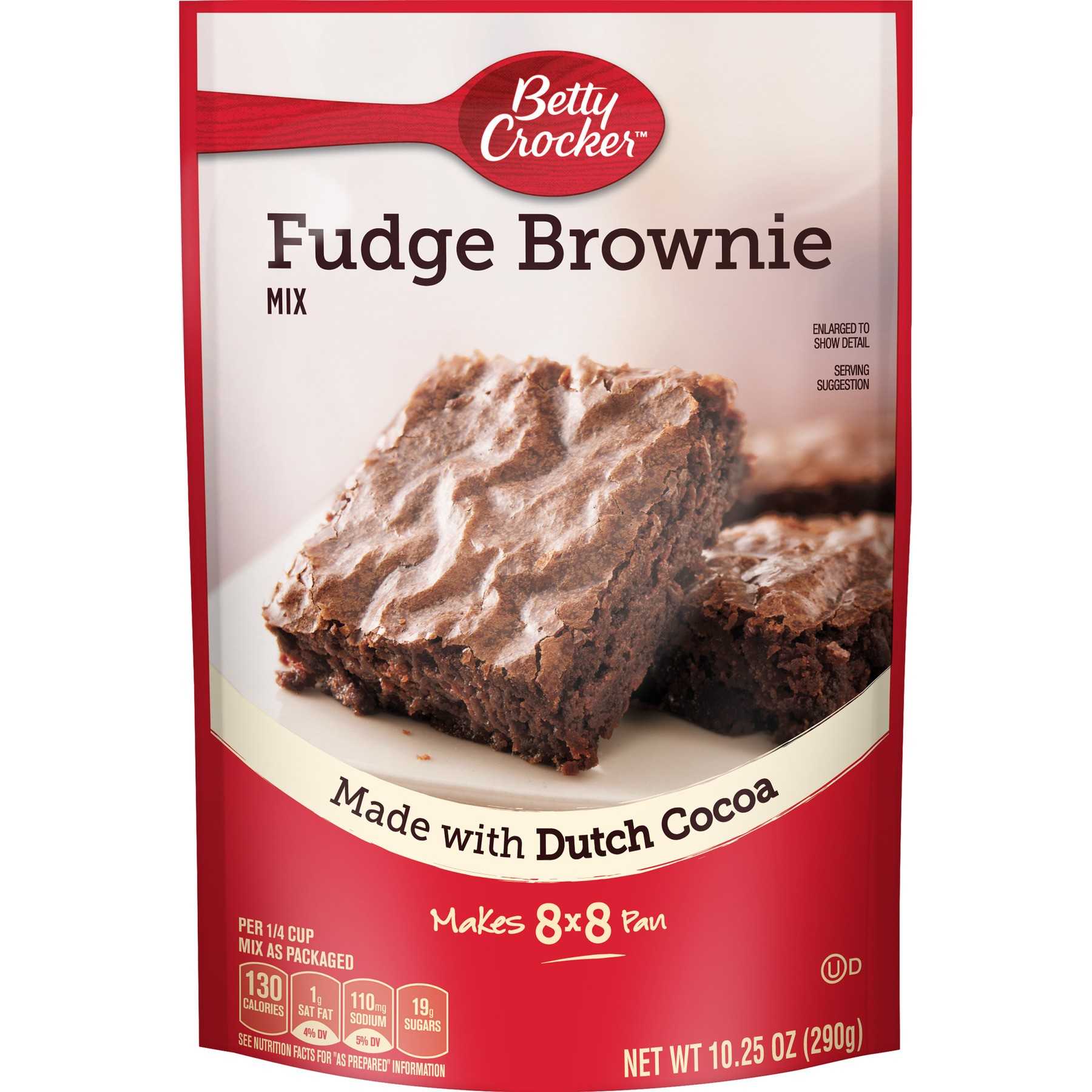 Betty Crocker Fudge Brownie Mix, 10.25 oz