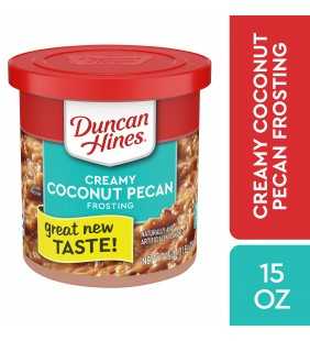 Duncan Hines Creamy Coconut Pecan Frosting, 15 OZ