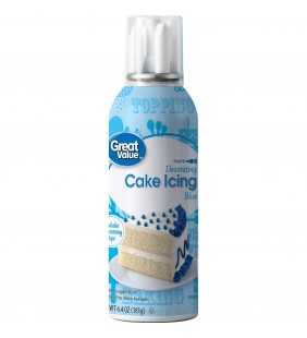 Great Value Decorating Blue Cupcake Icing, 8.4 oz