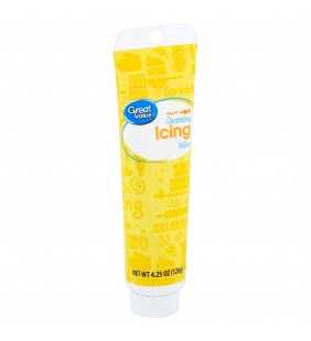 Great Value Yellow Decorating Icing, 4.25 oz