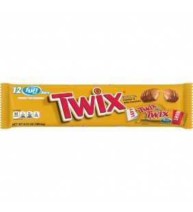TWIX Fun Size Caramel Chocolate Cookie Candy Bars, 6.72 oz. (Pack of 12)