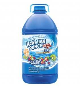 Hawaiian Punch Berry Blue Typhoon Juice, 1 Gallon
