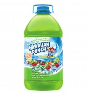 Hawaiian Punch Juice Green Berry Rush, 128 fl oz