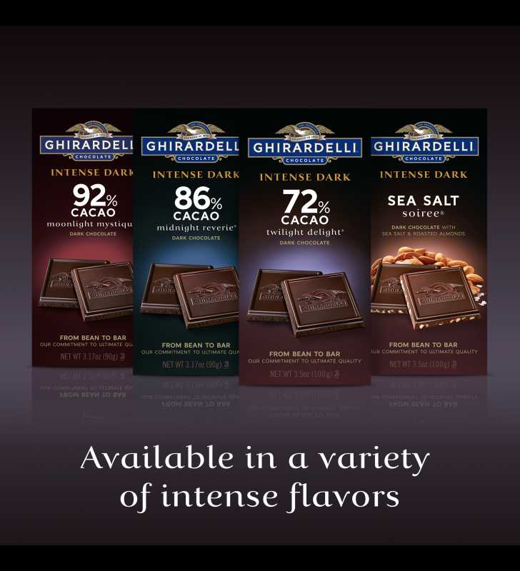 Ghirardelli Intense Dark Chocolate Bar - 92% Cacao 3.17 oz.