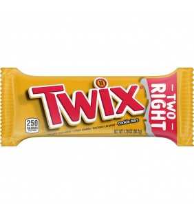 TWIX Full Size Caramel Chocolate Cookie Candy Bar, 1.79 oz.