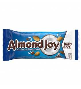 Almond Joy, Milk Chocolate, Coconut and Almond King Size Candy Bar, 3.22 Oz