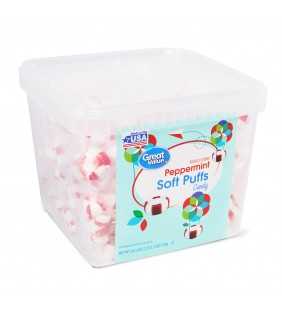 Great Value Peppermint Soft Puffs Candy, 34.5 oz