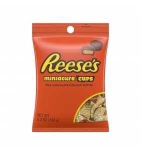 Reese's, Peanut Butter Cups Miniatures Candy, 5.3 Oz