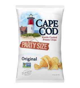 Cape Cod Original Kettle Cooked Potato Chips, Party Size 14 Oz