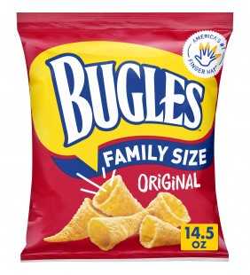 Bugles Crispy Corn Snacks, Original, 14.5 oz
