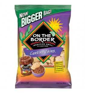 On the Border Mexican Grill & Cantina Thins Tortilla Chips, 16 Oz.