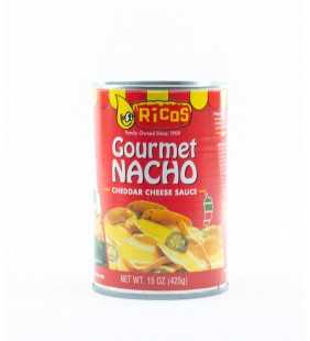 Ricos Gourmet Nacho Cheddar Cheese Sauce, 15.0 OZ