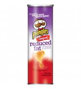 Pringles Reduced Fat Original Potato Crisps Chips, 4.9 Oz.