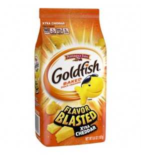 Pepperidge Farm Goldfish Flavor Blasted Xtra Cheddar Crackers, 6.6 oz. Bag