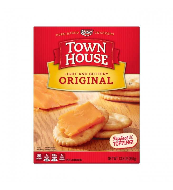 Town House Snack Crackers, Original, 13.8 Oz
