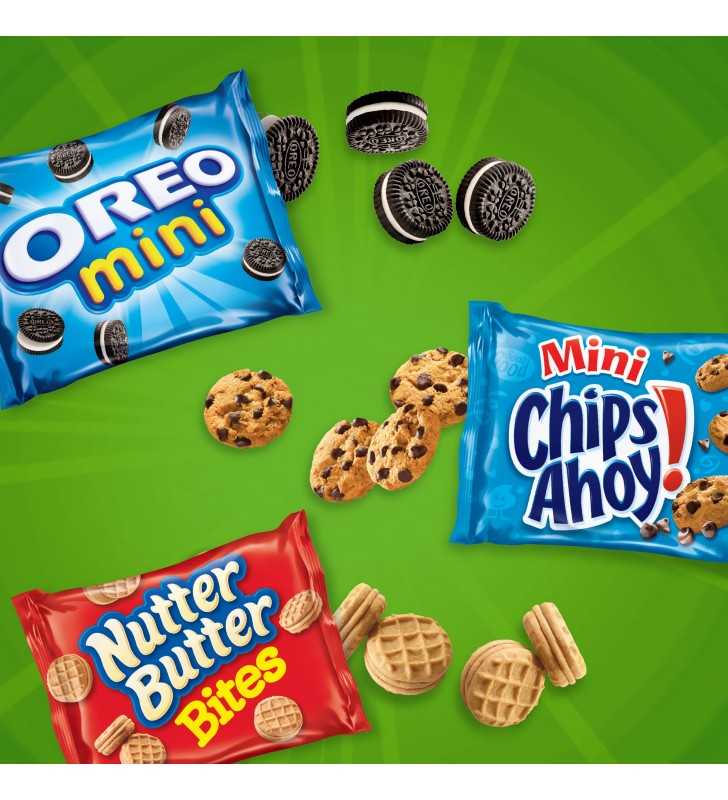 Nabisco Snack Pack Variety Cookies Mix with Oreo Chips & Nutter Butter 12 Count 
