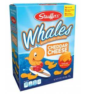 Stauffer's Whales Cheddar Cheese Crackers, 16 oz