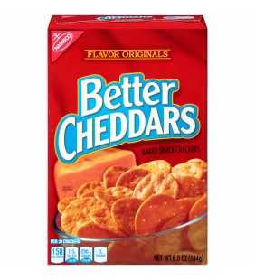 Better Cheddars Baked Snack Crackers, 6.5 oz