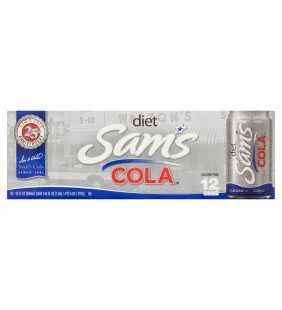 Sam's Diet Cola, 12 Fl. Oz., 12 Count