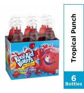 Kool-Aid Bursts Tropical Punch Artificially Flavored Drink , 6 ct. Package