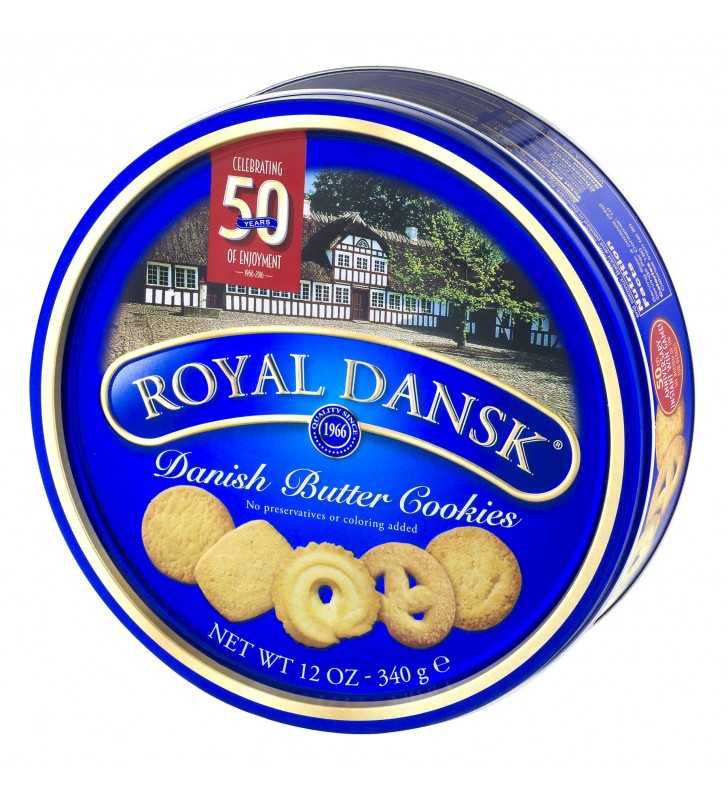 Royal Dansk Danish Butter Cookies, 12 Oz.