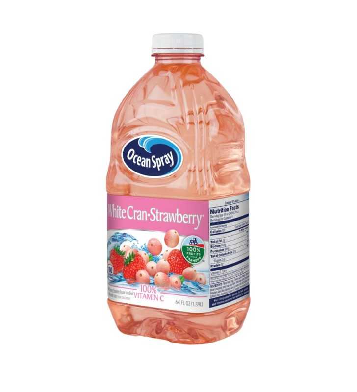Ocean Spray White Cranberry Strawberry Juice, 64 Fl. Oz.