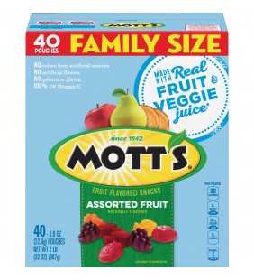 Mott's Fruit Snacks, Gluten Free, 40 ct, 0.8 oz