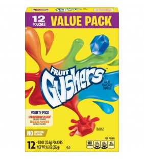 Gushers Strawberry Splash and Tropical Flavored 12 Count