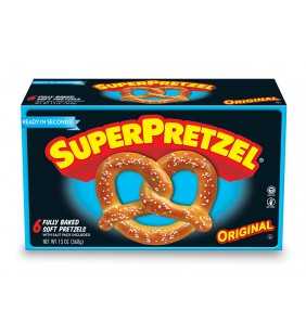 SuperPretzel Soft Pretzels Baked - 6 CT