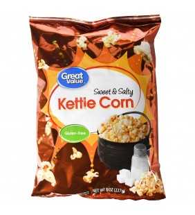 Great Value Sweet & Salty Kettle Corn, 8 Oz.