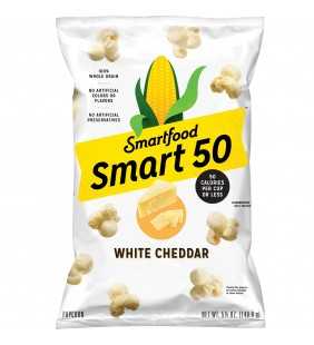 Smartfood Smart50 White Cheddar Popcorn, 5.25 oz Bag