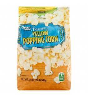 Great Value Yellow Popping Corn, 32 Oz.
