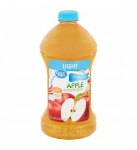 Great Value Light Apple Juice, 96 Fl. Oz.