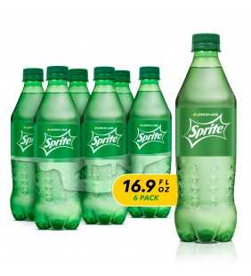 Sprite Lemon Lime Soda Soft Drinks, 16.9 fl oz, 6 Pack